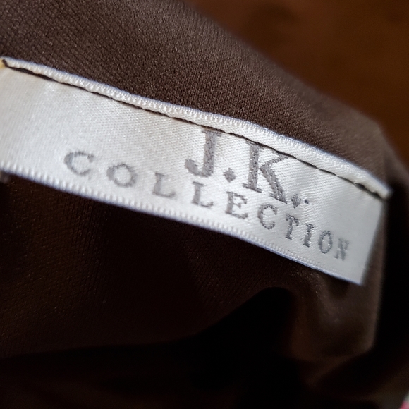 J.K. Collection empire bodice sheer tiers mini dress Size Medium - Picture 12 of 14